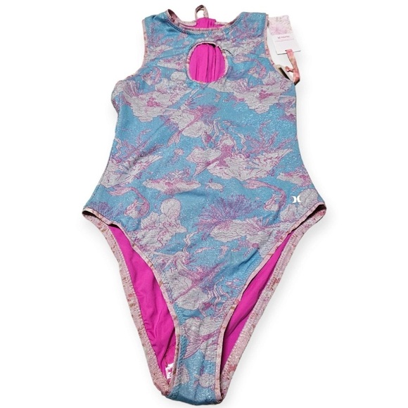LoveShackFancy X Hurley One Piece Swimsuit Under the Sea - Picture 3 of 14